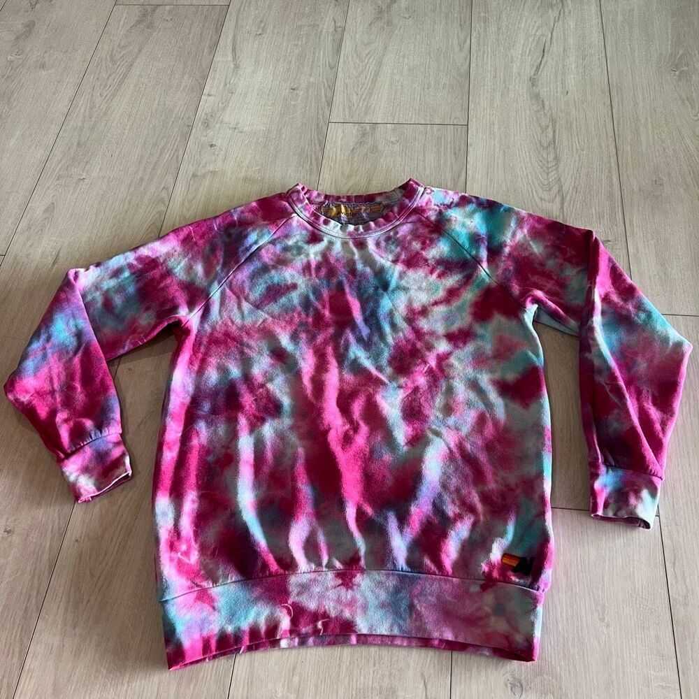 Aviator Nation Unisex Hand Dyed Tie Dye size S